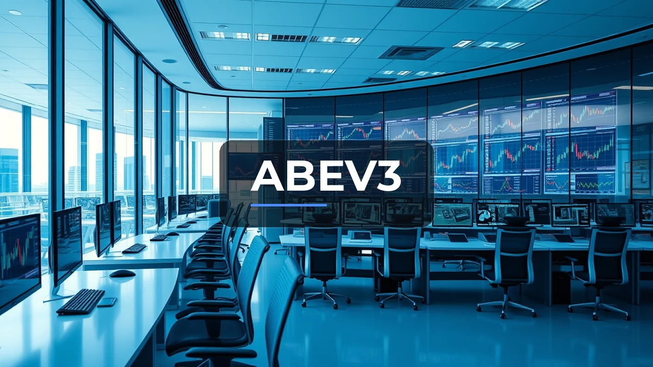 Como negociar ABEV3 - Ambev na Tickmill